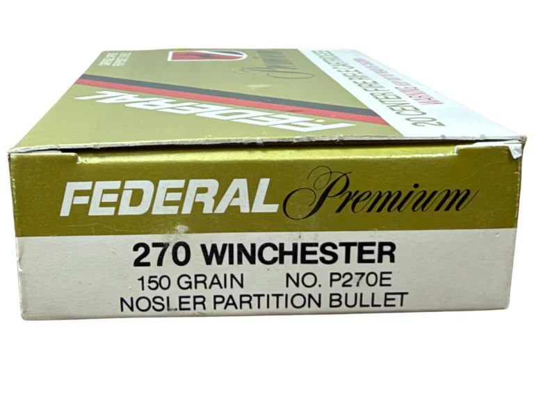 Federal Premium 270 Win Nosler Partition 150gr 20rd