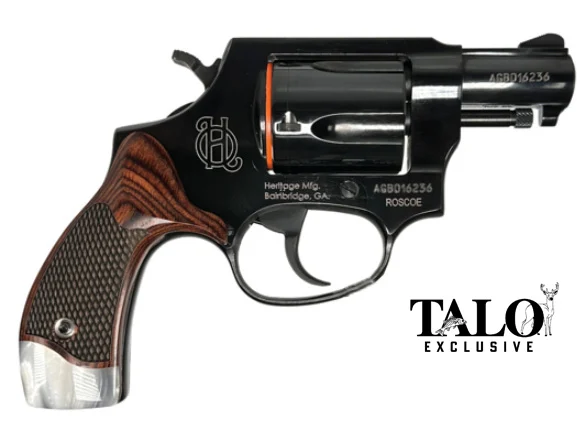 Roscoe .38SPL 3" Blk/Wd&Prl 5-Rd TALO
