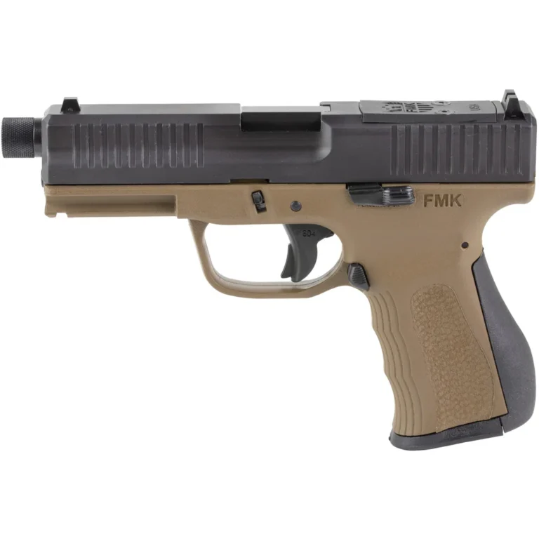 FMK G3 Threaded Barrel Pistol 9mm 4.5 in. Burnt Bronze w/ Glock Comp Sights 14rd