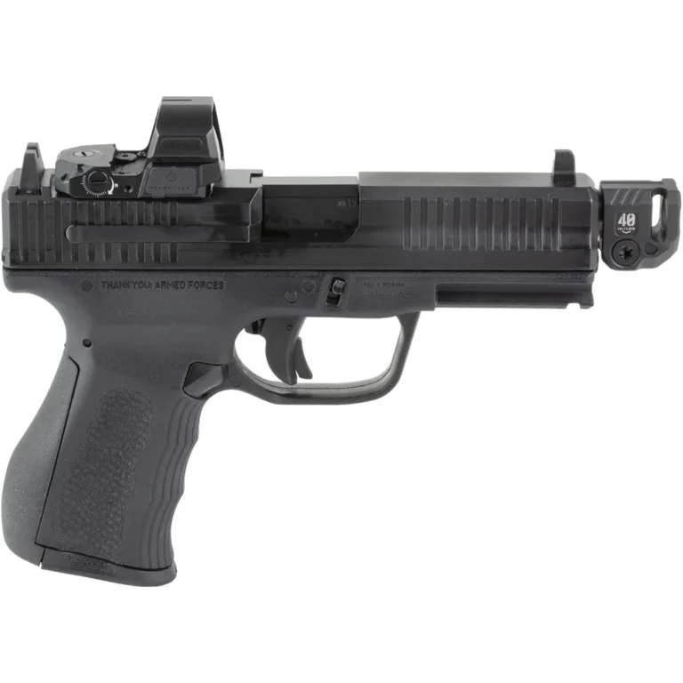 FMK G3 Strike Threaded Barrel Pistol 9mm 4.5 in BLK w/Comp, Red Dot, Sup Sight 14/17rd
