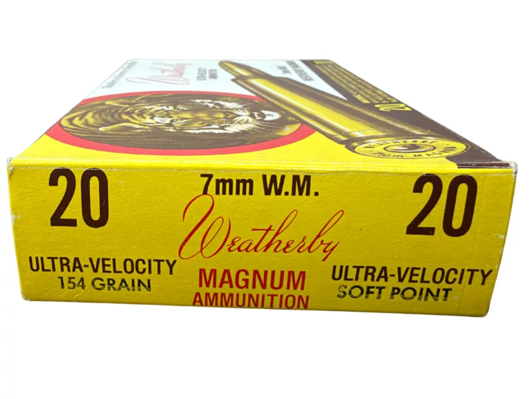 Weatherby 7mm Wby Mag 154gr Soft Point Vintage 20rd