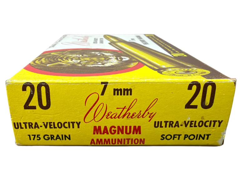 Weatherby 7mm Wby Mag 175gr Soft Point Vintage 20rd