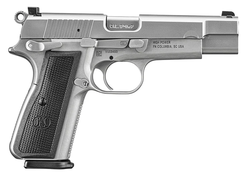 FN High Power 9mm 4.7" SS DS 17rd