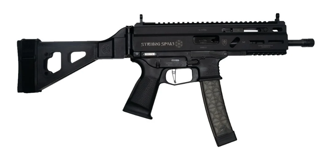 GRAND POWER STRIBOG SP9A3 9MM 8IN 30RD SBT BRACE