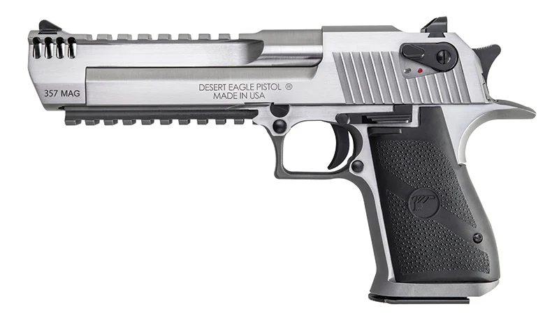 Desert Eagle MK XIX 357 6" SS,RL,MB 9rd
