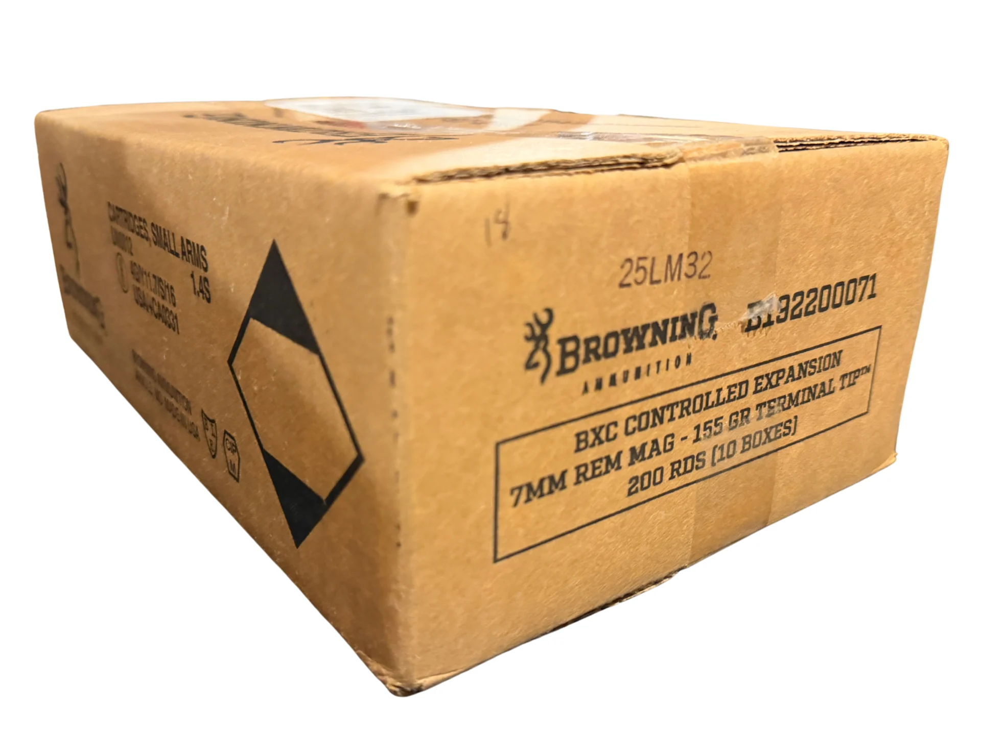 Browning 7mm rem mag 155gr 200rd