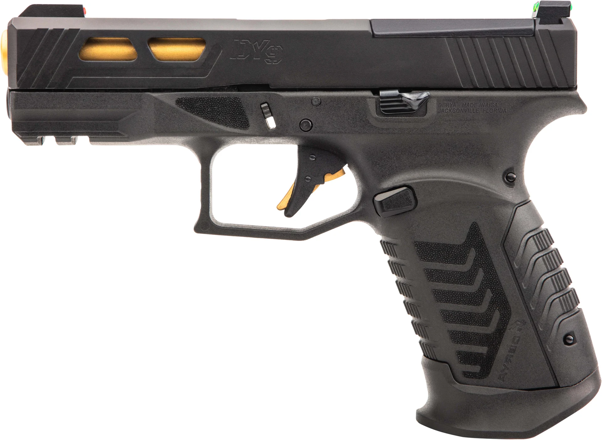 DERYA DY9 9MM 3.86 GOLD 10RD