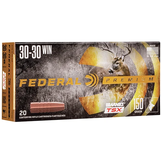 Federal .30-30 Winchester 150gr TSX – 20rd