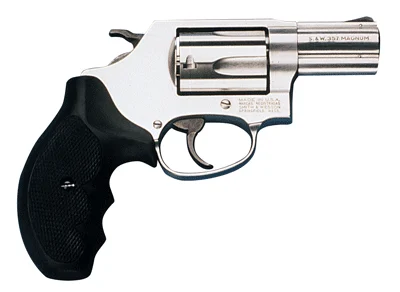 S&W 60 357MAG 2.125" FS 5-SHOT - SS ROUND BUTT RUBBER