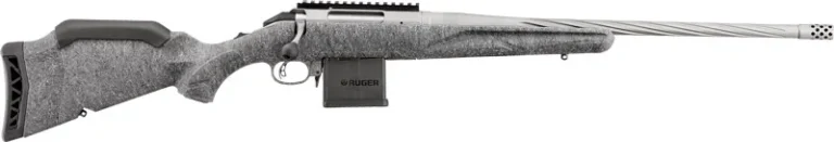 RUGER AMERICAN GENII 204 RUGER - 20" GRAY GRAY SPLATER SYN