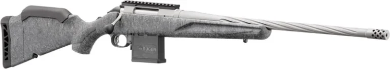 RUGER AMERICAN GENII 204 RUGER - 20" GRAY GRAY SPLATER SYN