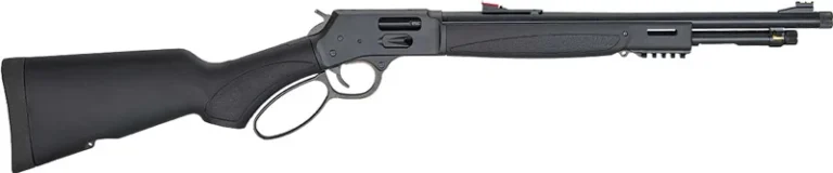 HENRY H12 X MODEL LEVER 45LC - 17.4" TB BLUED BLACK SYN.