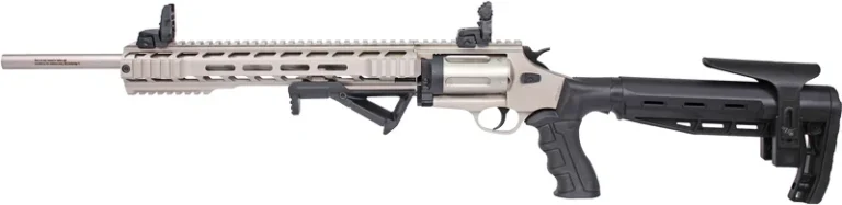 IVER JOHNSON 1000 410 3" 18.5" - REVOLVER SHOTGUN TACT. NICKEL