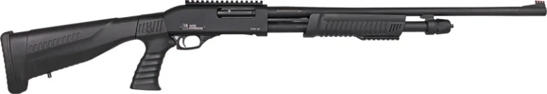 IVER JOHNSON PUMP 20GA 3" - 24" PISTOL GRIP BLACK SYNTH.