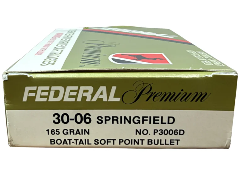Federal Premium 30-06 SPRG Boat-Tail Soft Point 165gr 20rd