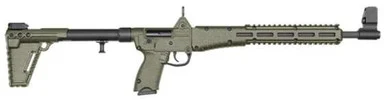 Kel-Tec Sub-2000 SUB2K9GLK19BGRNHC 9mm 16.25" 15+1 W/ Adjustable Stock OD Green