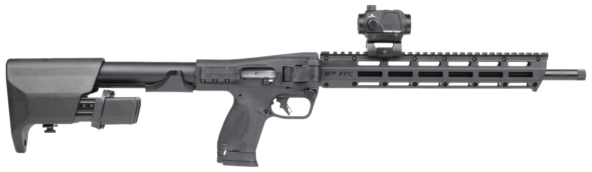 SW M&P FPC 9MM 16.25 BLK OPTIC FOLDING 17/23R