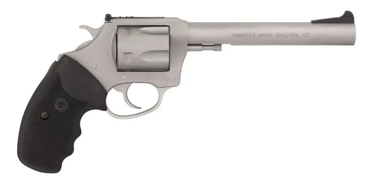 CHARTER ARMS TARGET MAGNUM .357 MAG. XL 6 SHOT 6IN ADJUSTABLE STANDARD STAINLESS STEEL 73566