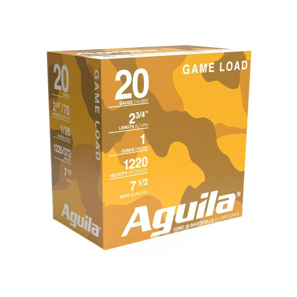 Aguila Ammunition 20 Gauge – 25rd
