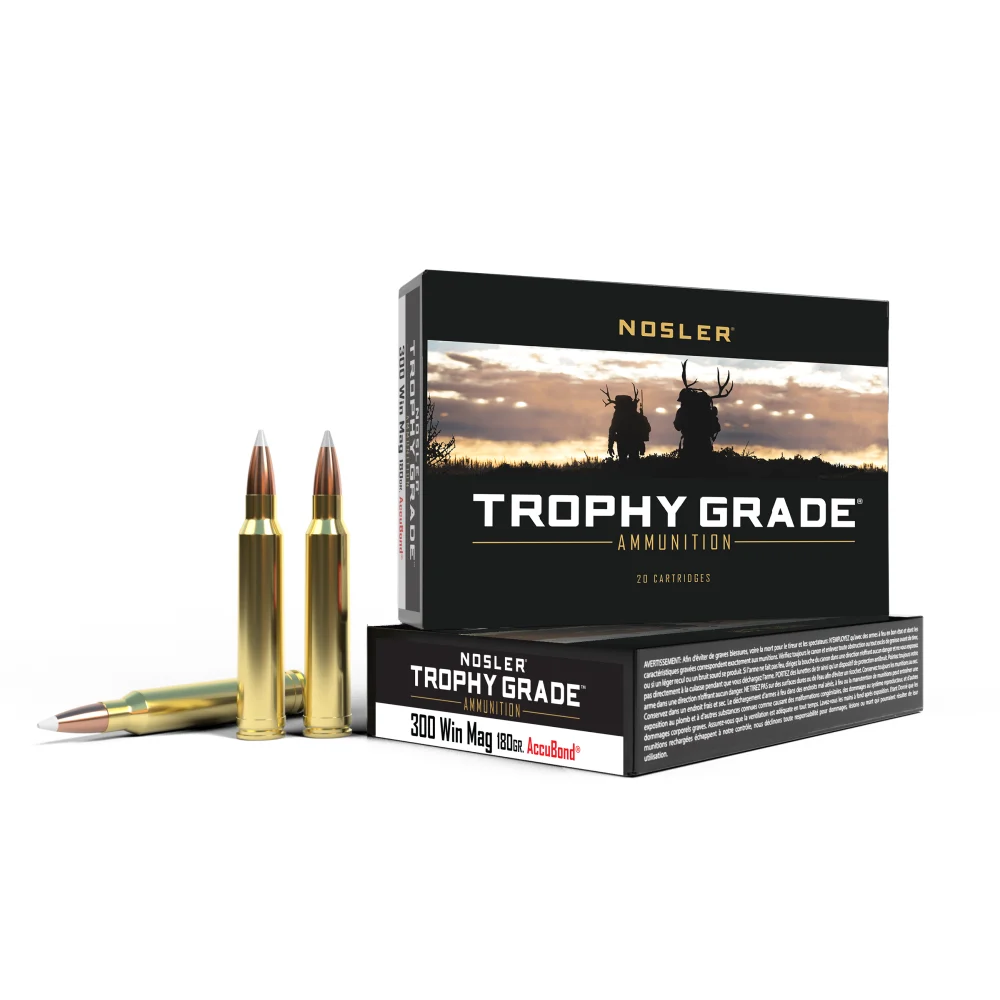 Nosler .300 Win Mag 180gr ACCUBOND